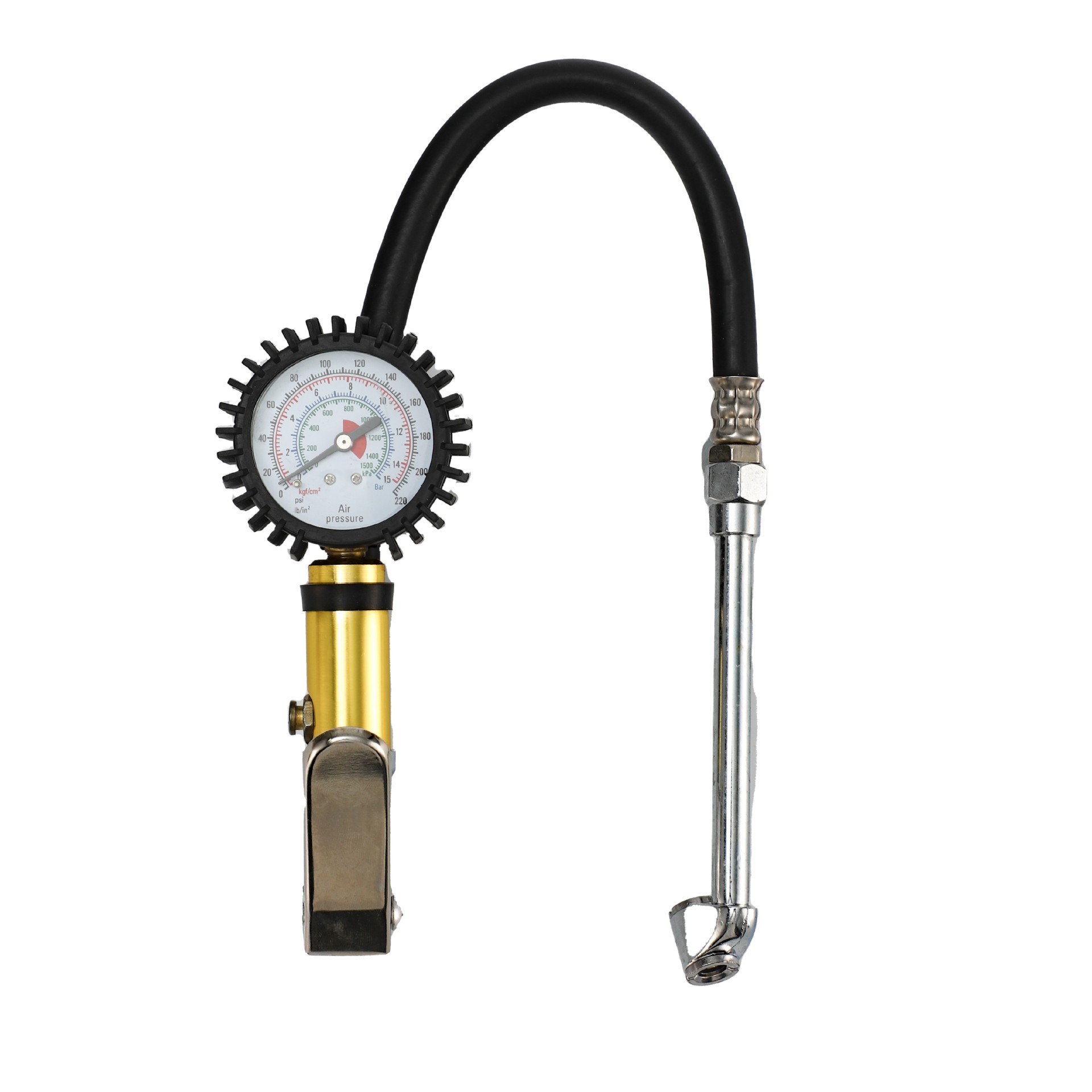 Air Pressure Gauge for Tires, Tire Pressure Meter, Digital Display Pressure Gauge, Deflation Pressure Gauge, Car-Mounted