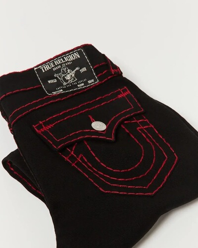 Y2K 90's True Religion Low Rise Super T Bootcut Flared Cross-border