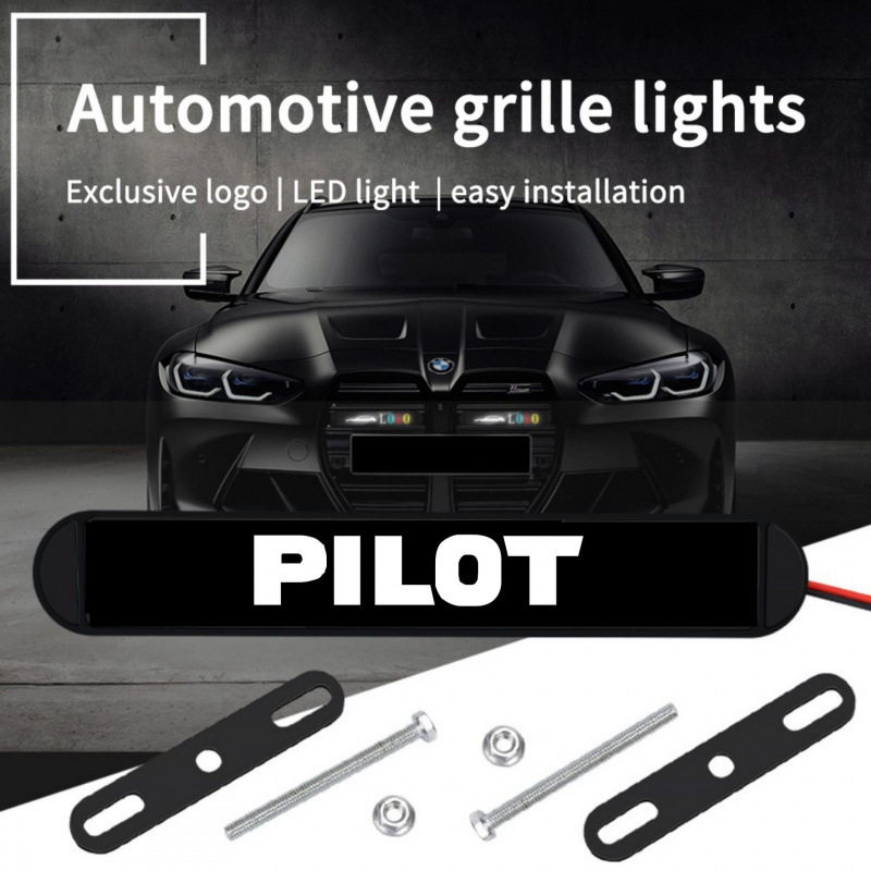 Nuevo automóvil parrilla delantera colorida lámpara de red media LED CAMRY / VIOS luz diaria universal lámpara de red media pequeña