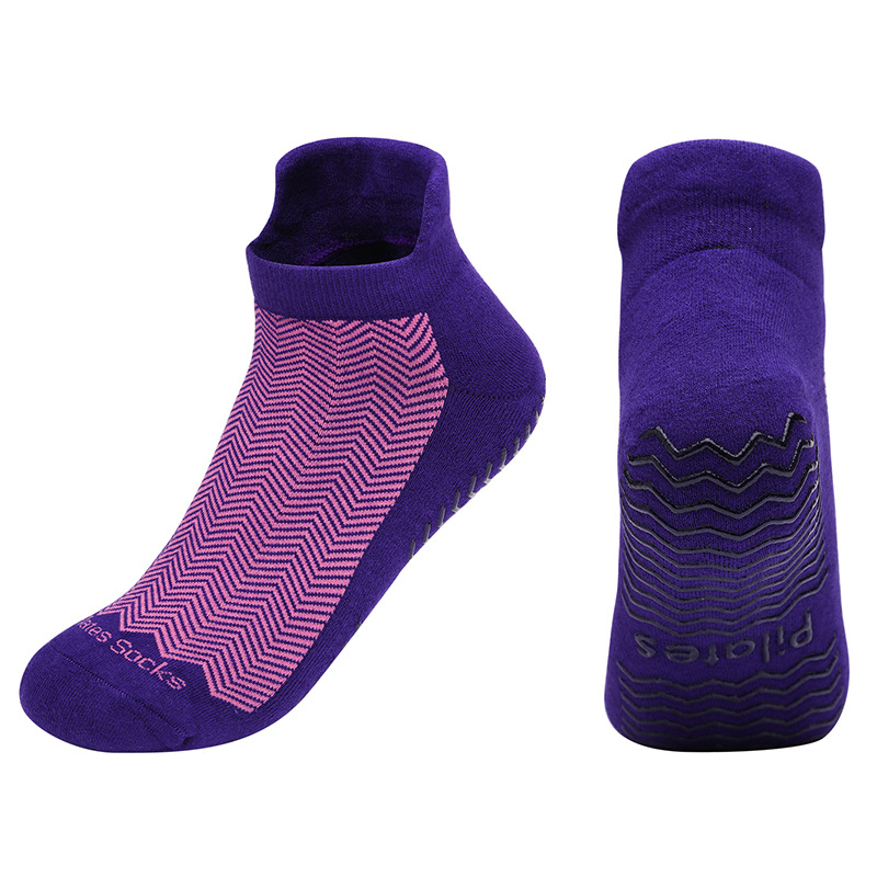 [Artículo de alta demanda] Calcetines de yoga antideslizantes para entrenamiento de Pilates en estudio profesional, de tela de rizo peinado, para hombres y mujeres