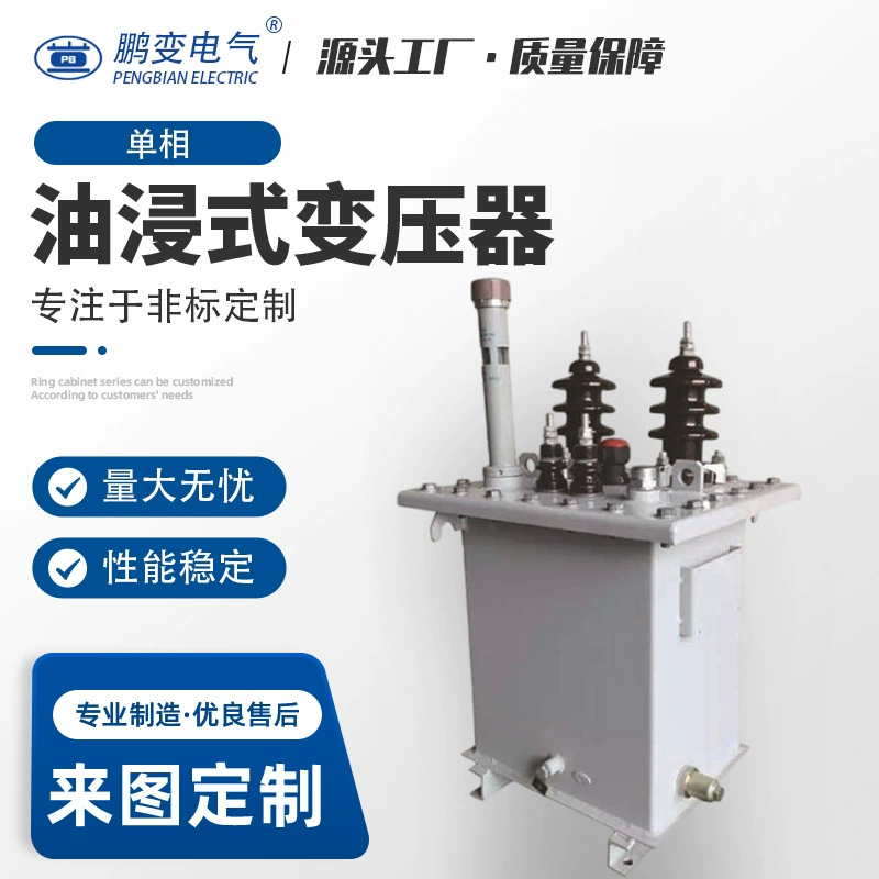 Трансформатор Pengbian с масляным охлаждением, 25 кВА, однофазный, для уличного освещения, экспортный, высоковольтный
