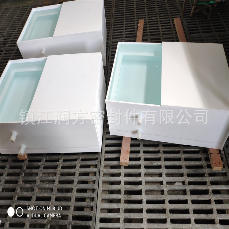 供应半导体行业用水槽  四氟水槽  PVDF焊接  PFA焊接四氟水槽