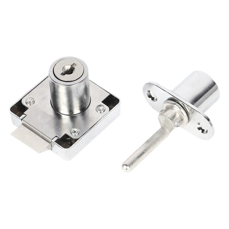 Мебель Офисный замок Тройной замок ящика Компьютерный стол Файловый шкаф Двойной дверной замок Старый замок ящика Открытый