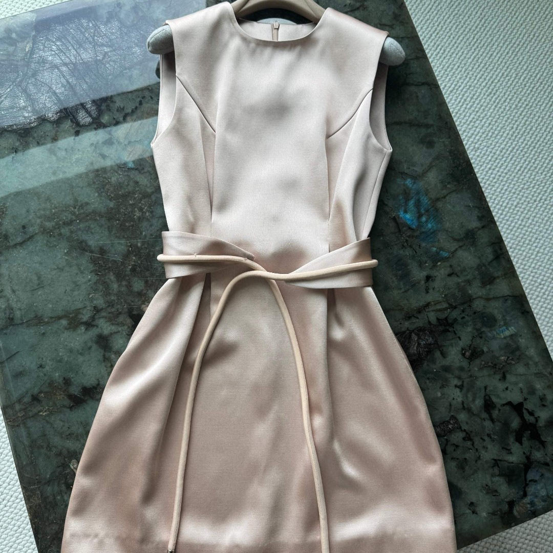 summer fashionable universal solid color belt with a round collar…
