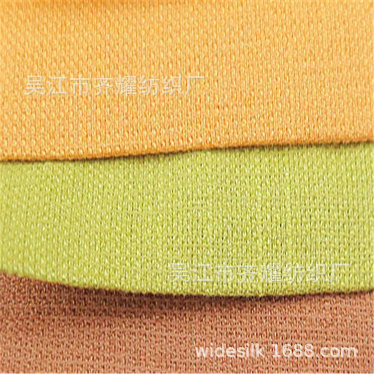 人棉单丝双包竹节弹力交织面料40s*150d+75dT400高弹丝仿麻四面弹