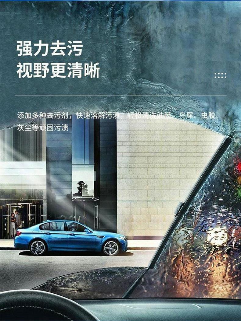 Oil Film Remover for White Car Glass Coating Agent, Glass Water Rain Repellent, Stain Remover, Winter Anti-Fog Agent, Anti-Freeze Maintenance, Water Repellent