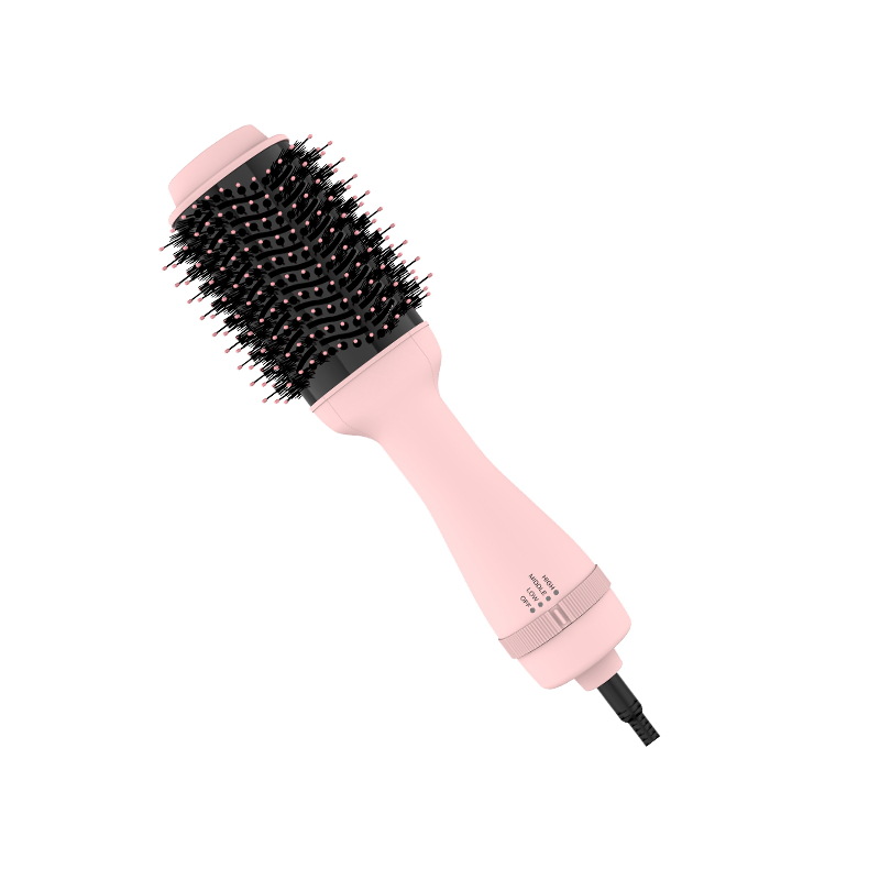 ULELAY跨境卷直两用热风梳自动卷发器工厂批发懒人护发美发直发梳