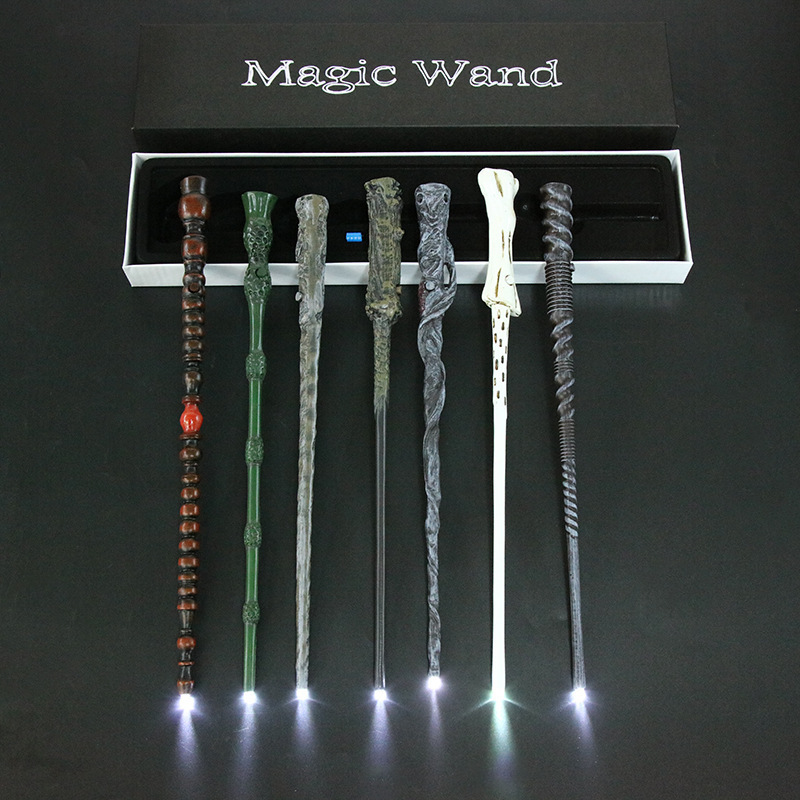 La varita luminosa de Harry Potter puede iluminar la varita mágica LED Hermione flash varita mágica alrededor de Universal Studios image 3