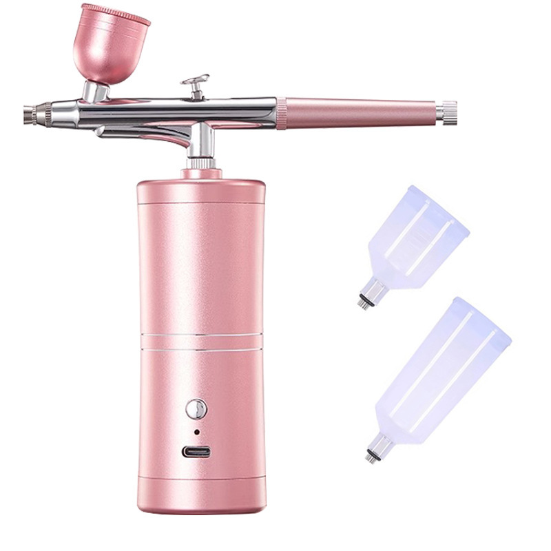 酸素注入器家庭用携帯型手持ち顔スプレーガンエッセンス導入スプレー高圧補水器絵画ネイル|undefined