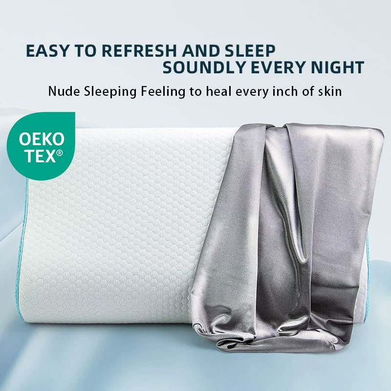 Чехол для подушки Wave для домашнего использования, сменный чехол для высокой и низкой подушек, простая подушка из пены с эффектом памяти, дышащий чехол для подушки Amazon.