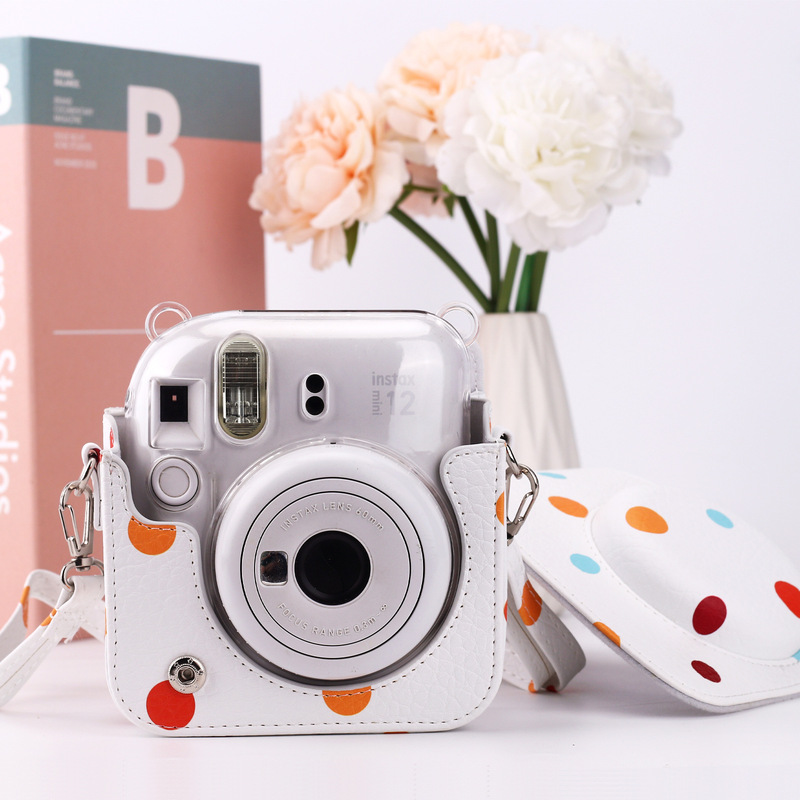 Polaroid mini11/12/40 Universal Wave Point Cute Camera Bag Sleeve Photography Storage Bag Protective Cover P