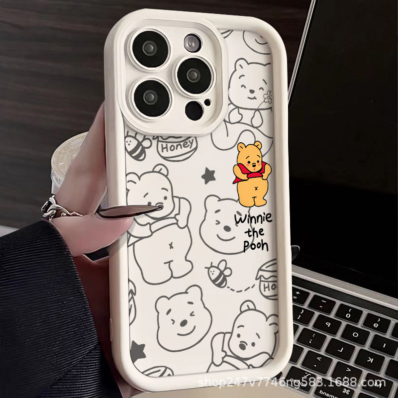 Pooh Winnie Bear suitable for Apple 15pl...