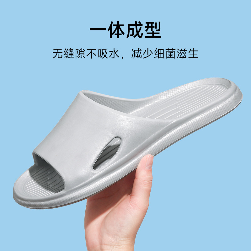 Nuevas zapatillas para el hogar de verano antideslizantes para mujeres zapatillas para parejas zapatillas de baño de hotel