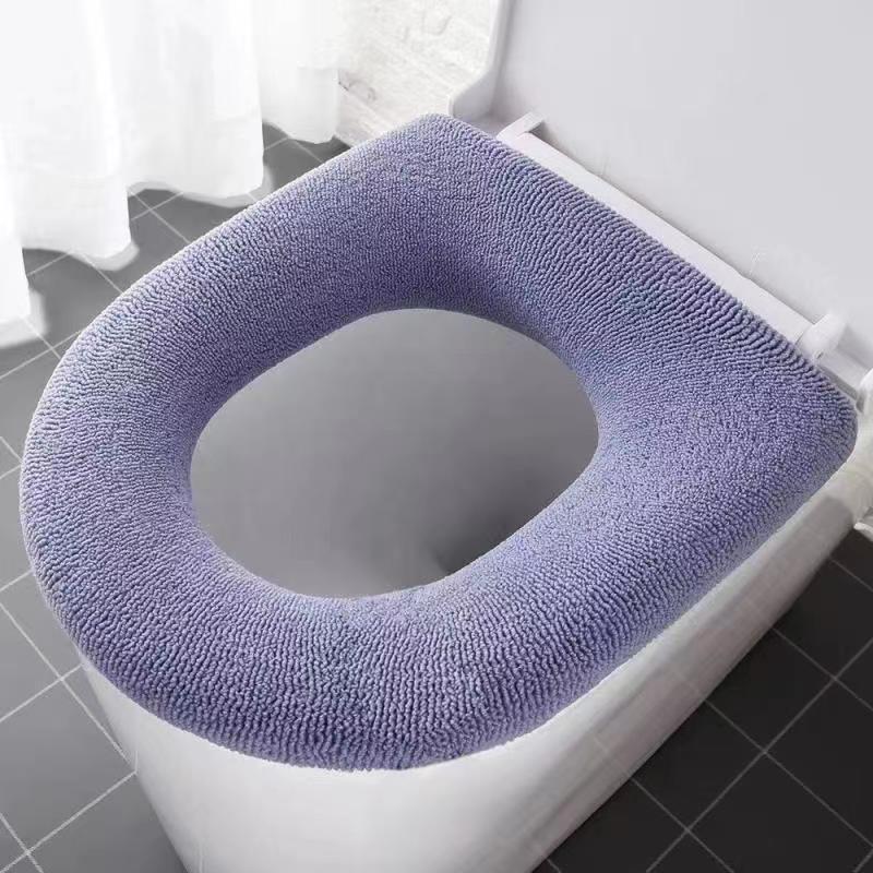 汎用トイレマット座布団は四季を通じて、トイレカバーのニットタイプのトイレ座布団を厚くして、家庭用トイレの輪を洗うことができる|undefined