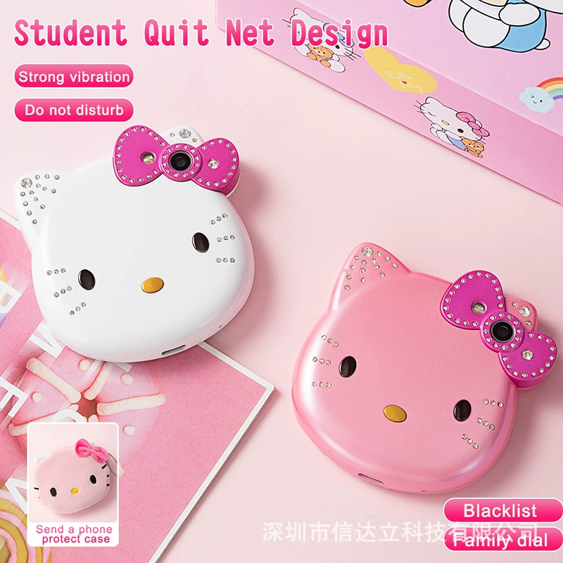 Hello Kitty, умный мультяшный детский мобильный телефон
