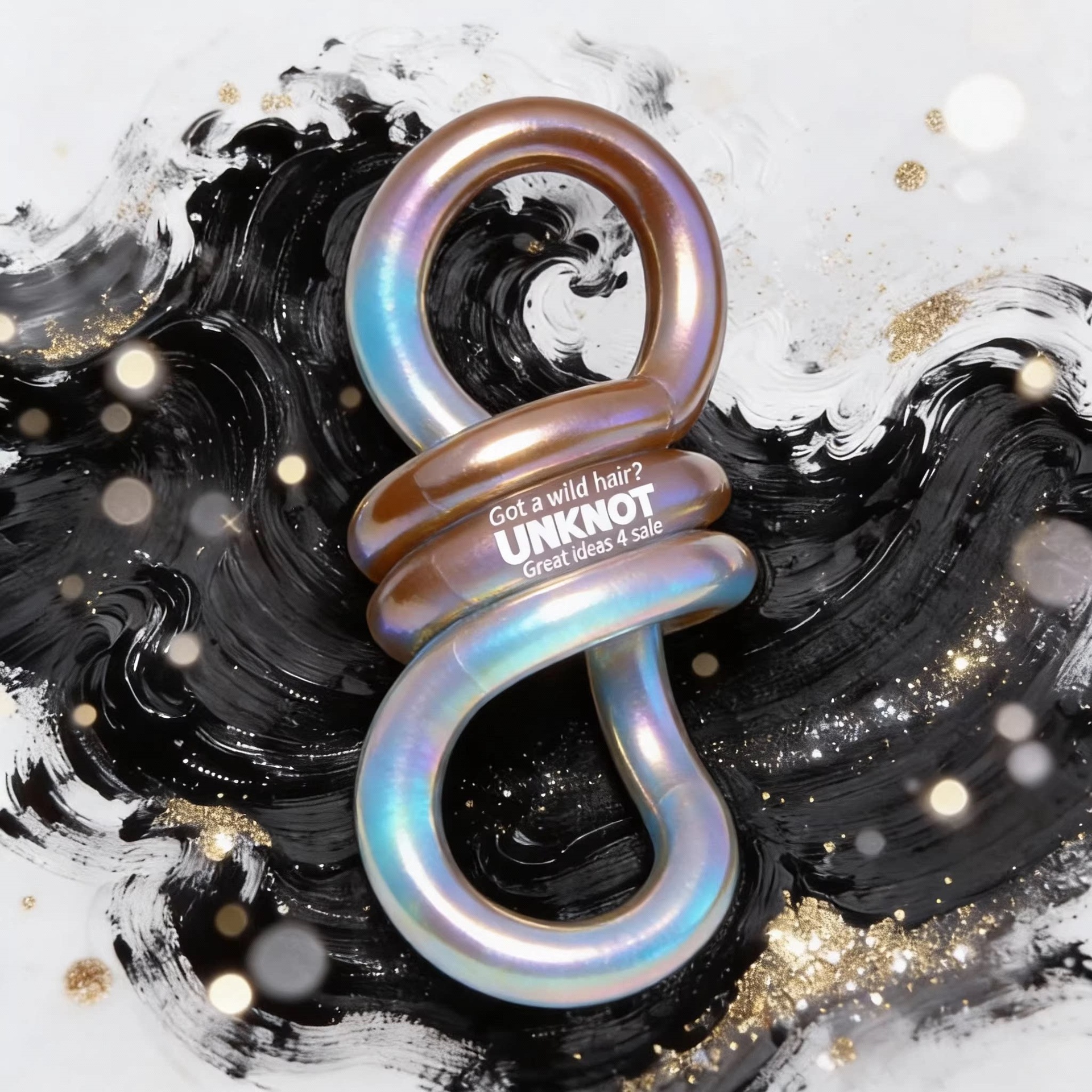 Unknot oficial genuino Twist Le Tang el mismo tipo de juguete de artefactos descomprimidos tango sensible a la temperatura decoloración pellizco pellizco pellizco 6