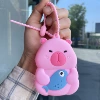 Silicone rope cap whole body-fish pink
