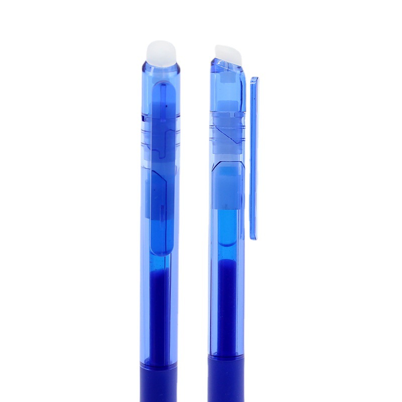 Plástico bolígrafo de gel borrable retorcido núcleo de bolígrafo neutro borrable bolígrafo de impresión publicidad LOGO bolígrafo de fricción al por mayor