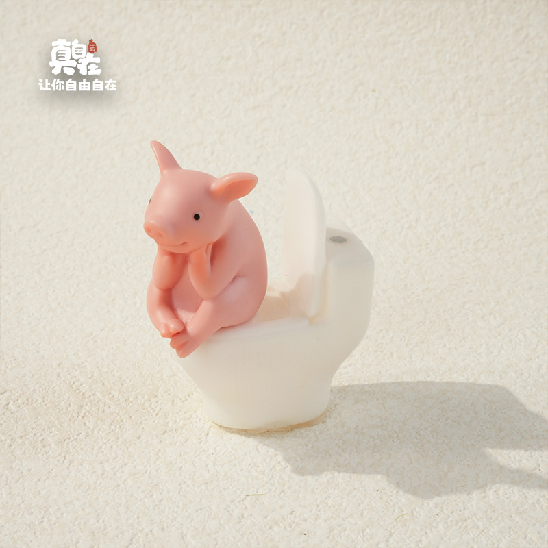 뿌뿌 돼지 말랑이 인형
