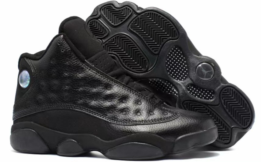 Putian zapatos transfronterizos AJ13 negro y blanco Panda empresa Joe13 alto blanco azul obsidiana zapatos de baloncesto para hombres y mujeres image 28