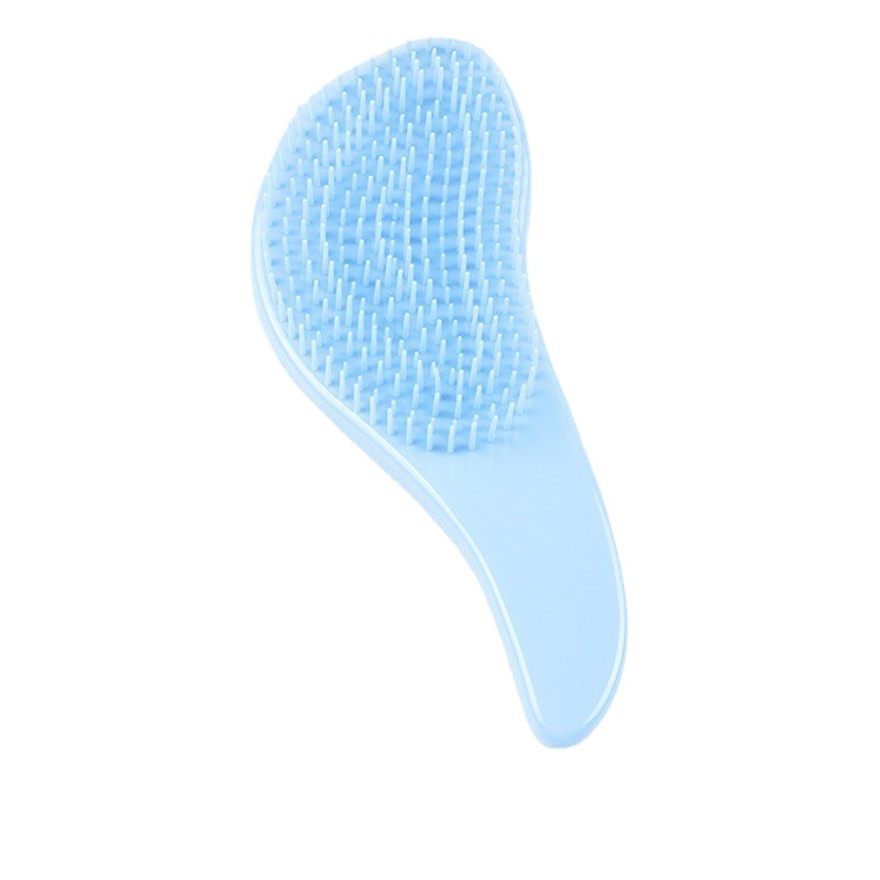 Amazon transfronterizo peine plástico pelo liso no anudado masaje peine lindo portátil cuero cabelludo suave diente peine del pelo
