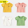 Short sleeve T-shirt girl's, children's cotton top, summer summer clothing, children's clothing, 1 sample, 3 years