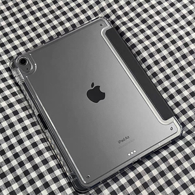 Applicable ipad10.2 protective case 21pro shell air5 tablet ipad2022 high transparent acrylic 9 anti-bending 11-inch