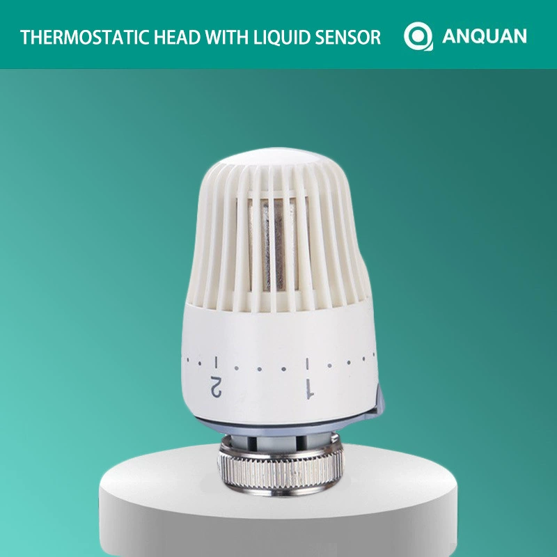 Термостатический клапан-распределитель Yuhuan для теплого пола и радиаторов отопления (головка радиатора)