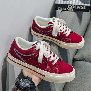 Dou Chuan canvas shoes men's 2024 autumn sports skateboard shoes men's ins new niche original German training board shoes wholesale