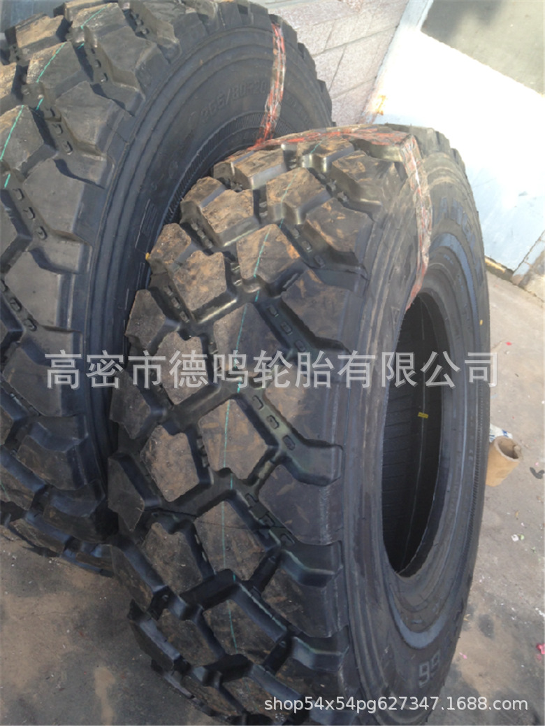 Neumático de grúa de suministro de fábrica 365/80R20 neumático de patrón todoterreno
