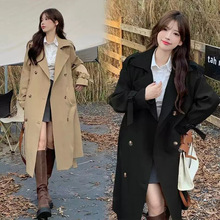 风衣外套女中长款小个子2024年新款秋季流行气质chic秋装韩版大衣
