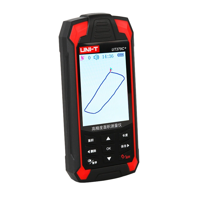 GPS‑прибор для измерения площади (UNI‑T) UT379C+/UT379B+/UT379A+, измерение площади и расстояния