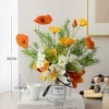 Mini bottle+orange bouquet