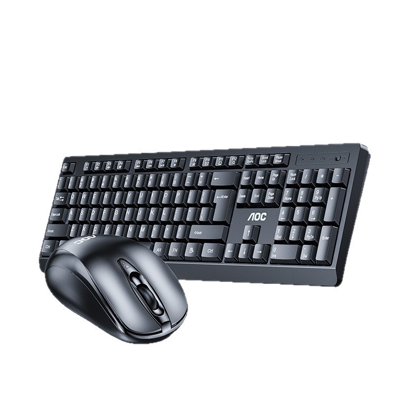 AOC ワイヤレスキーボードとマウスセットワイヤレス 2.4 グラム省電力キーボードとマウスセットゲームオフィスユニバーサルクロスボーダー|undefined