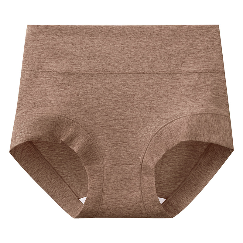 Ropa interior de abdomen de cintura alta, algodón antibacteriano de algodón para mujer, levantamiento de cadera, barriga pequeña, 2024 nuevo estilo, refrescante