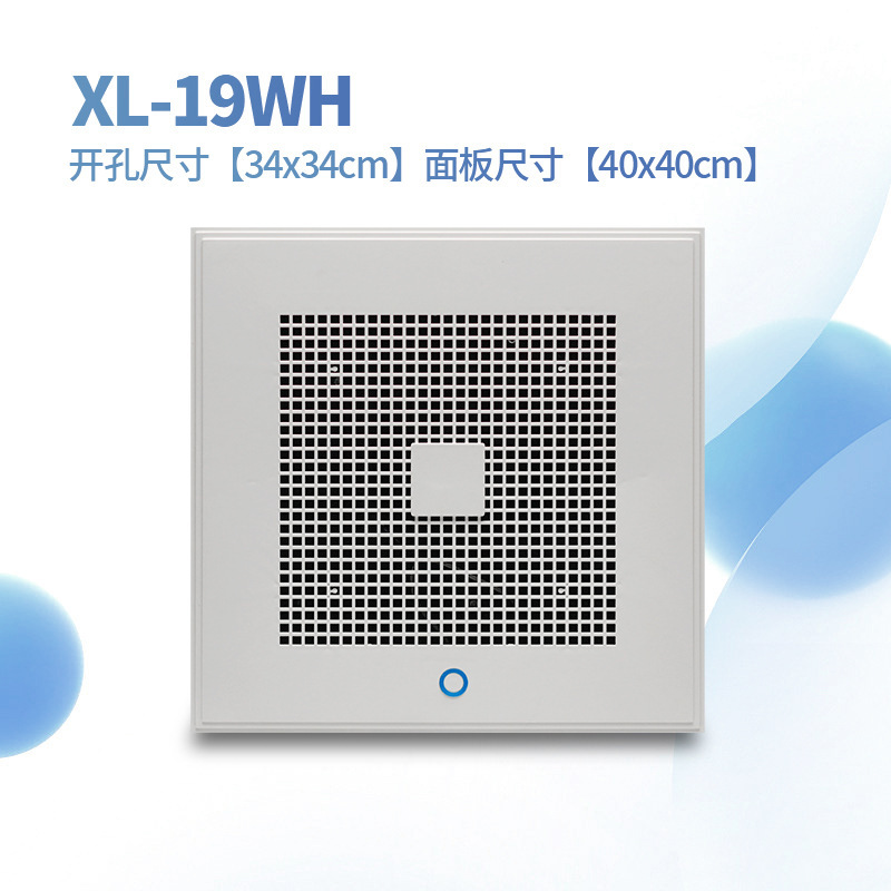 排气扇强力轻音吸顶管道换气扇厨房家用卫生间排风扇300x300|undefined