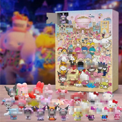 2025年新作 サンリオ ktキャット クリスマス カウントダウン サプライズ カレンダーボックス サンリオ 24個 ギフト クリスマス ブラインドボックス