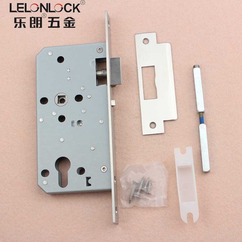 Personalizado 304 acero inoxidable bloqueo de clase estándar europeo con lengua de seguridad 7255 puerta de escape de puerta de fuego de clase hospitalaria