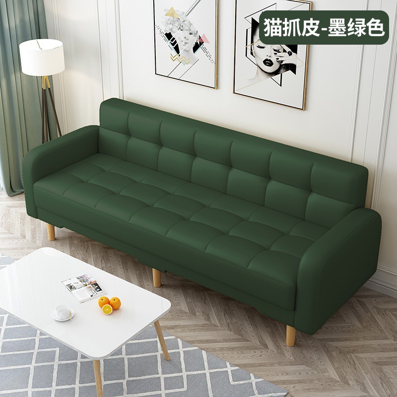 Cat scratch-dark green / Single seat sofa chair (without armrests) 0.6m