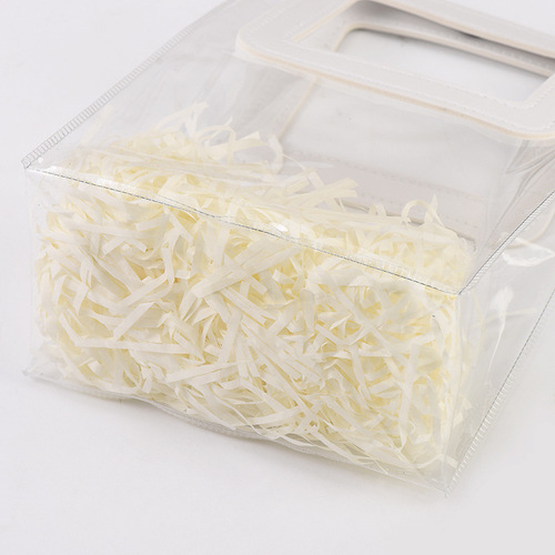 Transparent PVC handbag customized high-end gift bag happy birthday wedding wedding gift bag wholesale