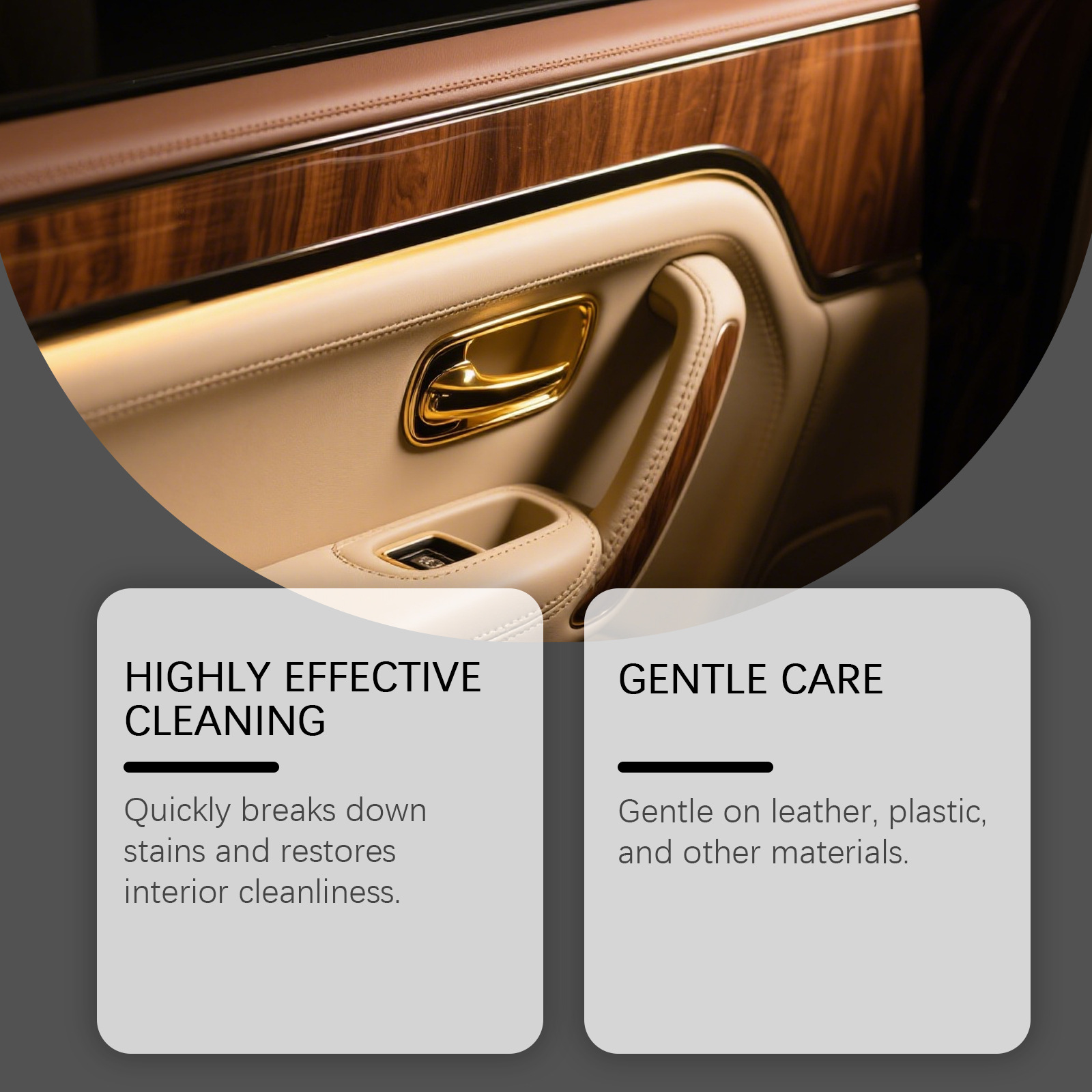 Homonth Car Interior Cleaning Spray Maintenance Renovation Interior Surface Cleaning and Decontamination Universal Cleaner