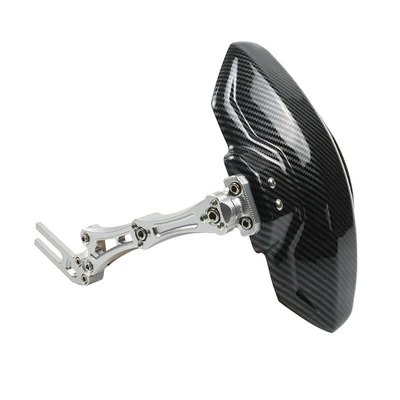 backing water shield small monkey – Motorcycle Safety Supplies - cnc-silver-backing-with-universal-bracket