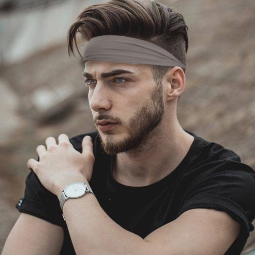 European and American sports headbands, outdoor cycling headbands, headbands, yoga fitness sweat-absorbent headscarves, running sports sweat-guided headbands