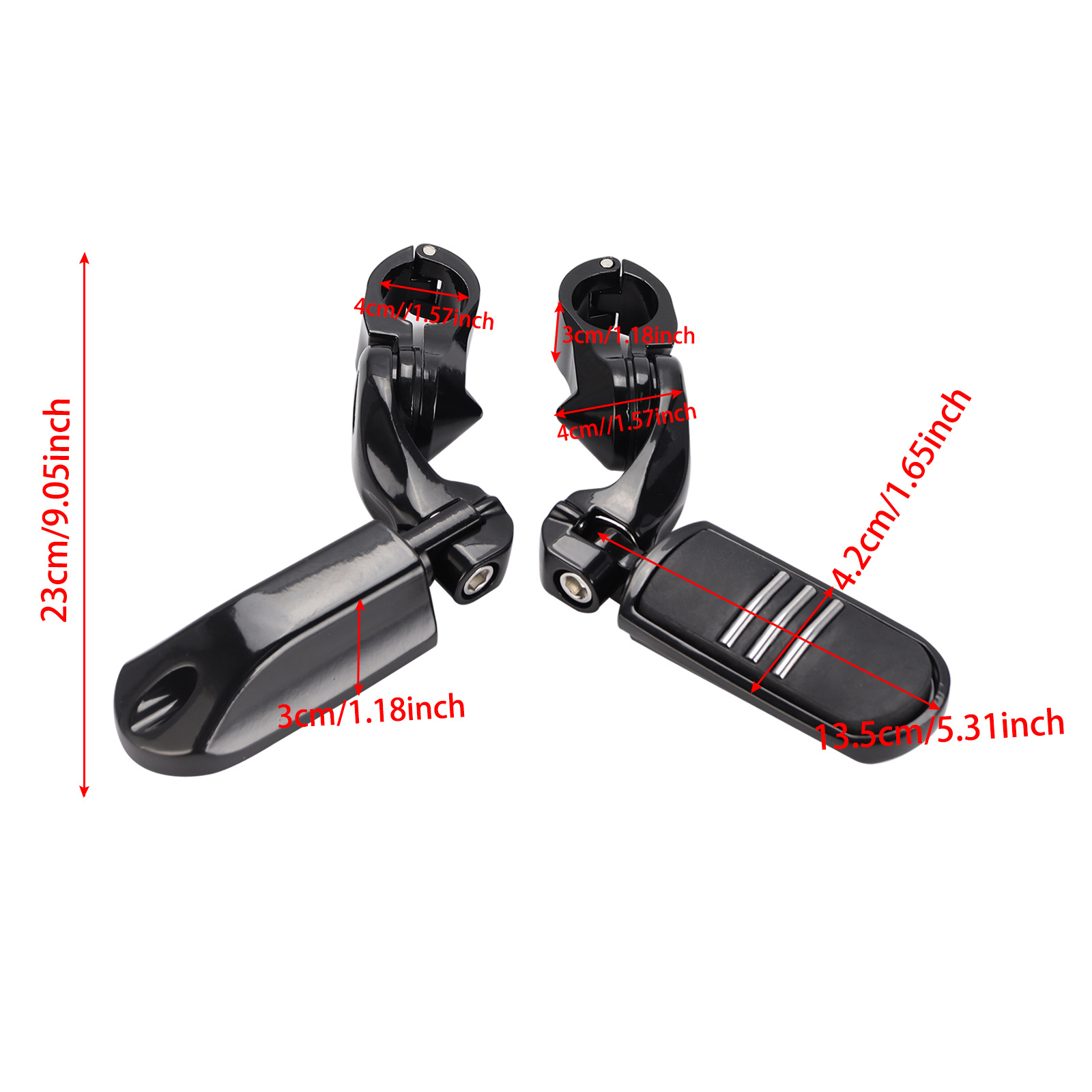 Motorcycle Accessories Suitable for Harley, Grand Glide, Road King Modified Bumper Footrest Bracket