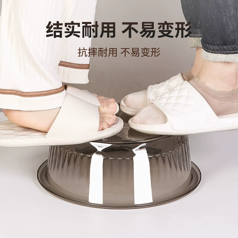 Big durable plastic washbasin for students, increased thickness