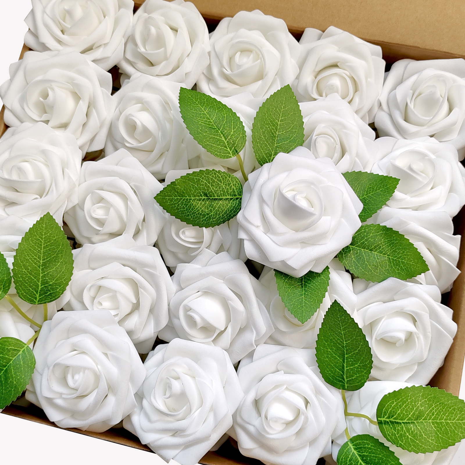 꽃 결혼식 꽃을 들고 로드 로즈 발렌타인 데이와 아마존 인기있는 인공 PE 거품 꽃