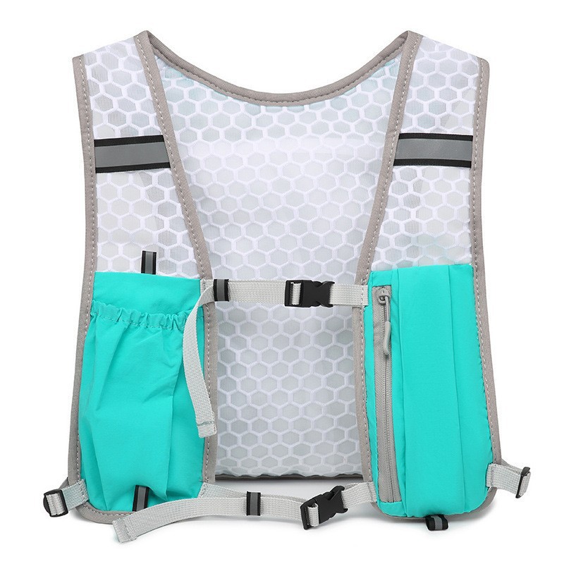 Amazon al aire libre caminando chaleco bolsa de bicicleta caminando chaleco bolsa deportiva de almacenamiento ligera bolsa de transporte en stock