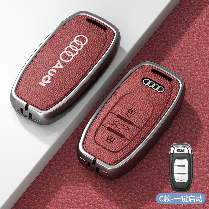 Type c smart volcanic red zinc alloy single shell