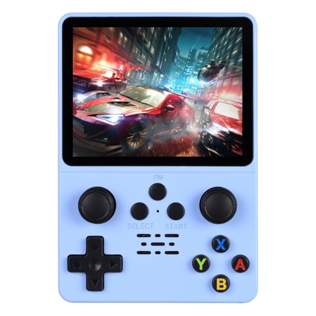 R35S de código abierto de mano de 3,5 pulgadas hd PS arcade nostálgico máquina de juego portátil doble rocker GBA máquina de juego portátil