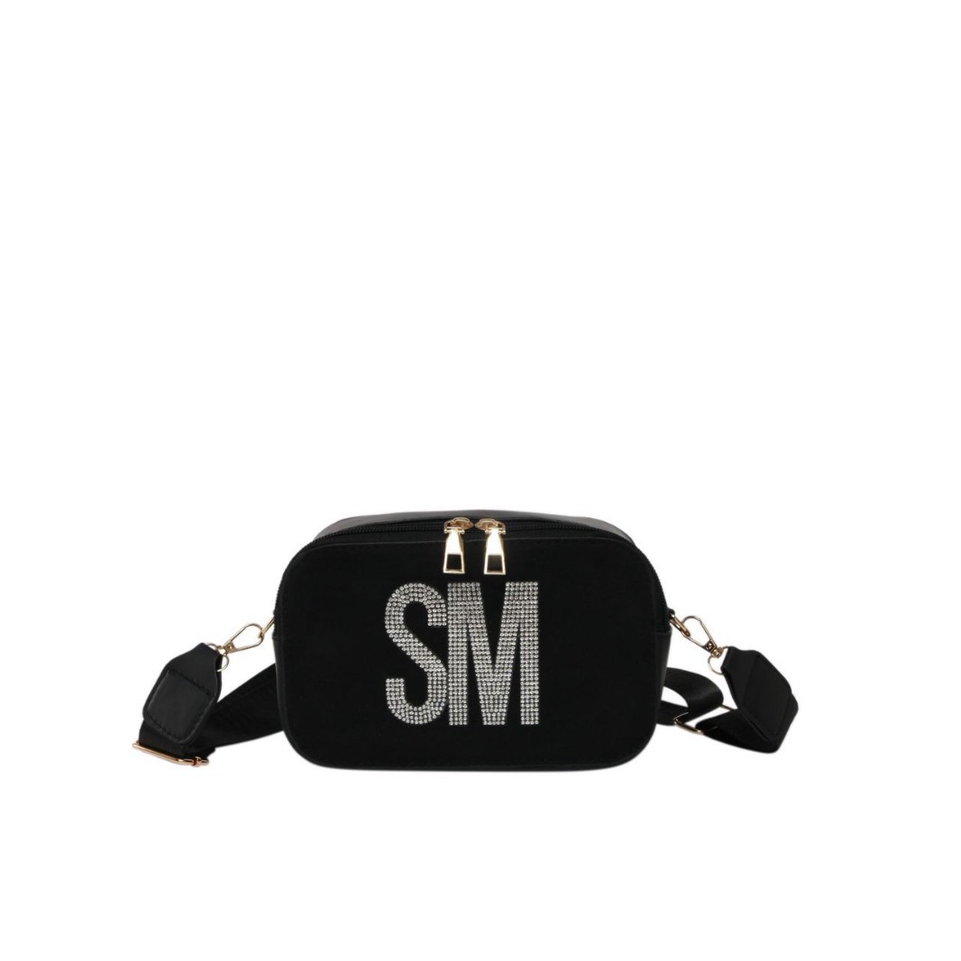 Moda personalizada, tendencia, bolso de mujer, ocio, todo fósforo, letra de nicho, bolso cuadrado pequeño, correa ancha, bolso de mensajero de un solo hombro popular